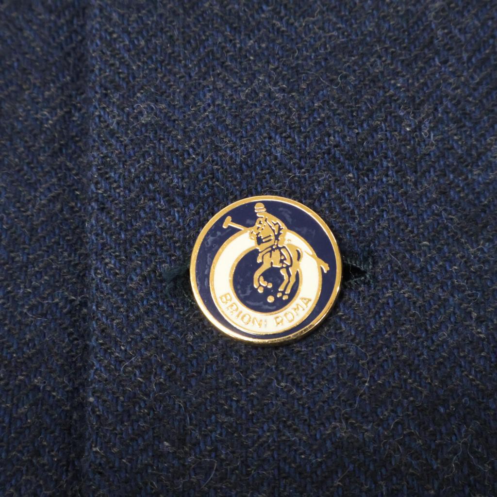 Brioni Gold button 3B jacket Jacket 50 NavyUsed