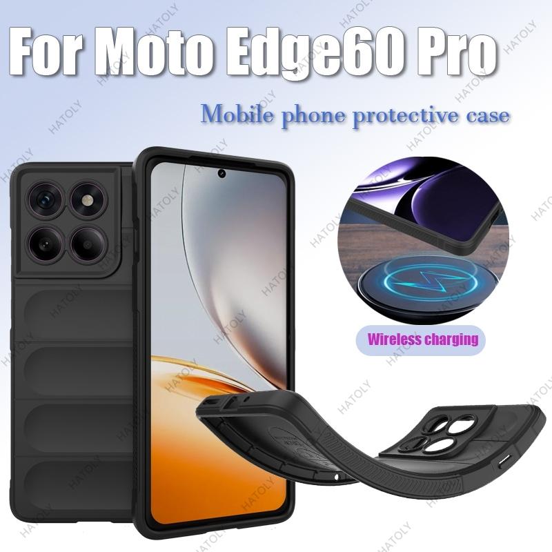 For Motorola Edge60 Pro case For Case for Moto Edge60 Pro Wireless charging shock-resistant phone case Cover for Moto Edge60 Pro
