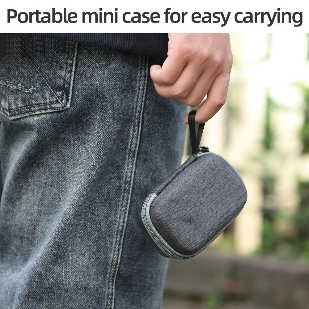 Portable Storage Bag Protective Dustproof Carrying Case Anti-Scratch Shockproof Mini Body Handbag for Insta360 GO Ultra