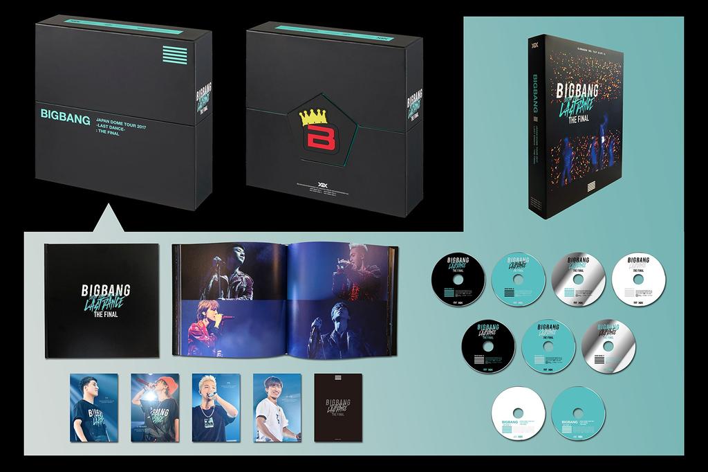 BIGBANG JAPAN DOME TOUR 2017 -LAST DANCE- : THE FINAL (7 Blu-ray Discs + 2 CDs) (Compatible with Sumapura) (First Press Limited Edition)