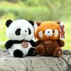 Animal Doll Plush Toy Birthday Gift for Girls Desk Companion Doll Study Partner Doll