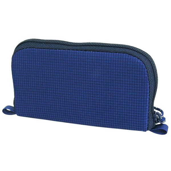 and Mini Coin Mini Zip Wallet 1133373 [Montbell] Men's Women's Wallet, Purse, (Navy (NV))