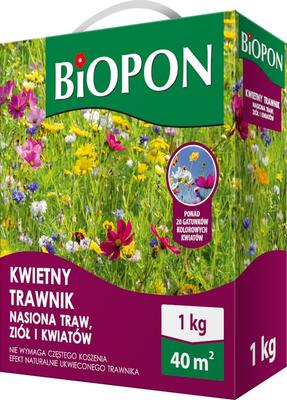Flower Lawn - Mix Of Grass, Herb And Flower Seeds 1Kg - Br Bio-1931