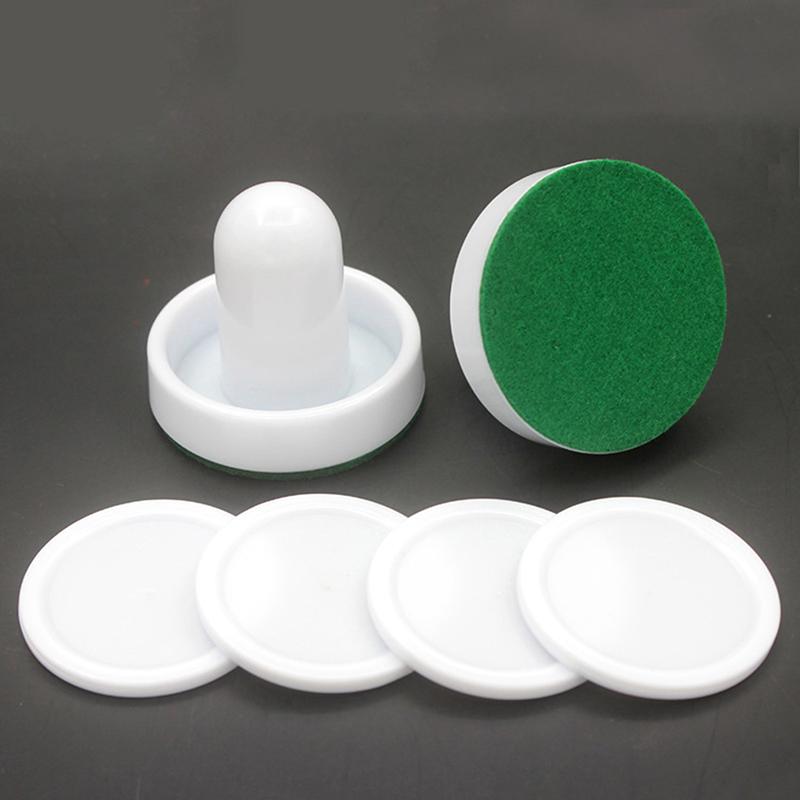 8Pcs/Set Standard Plastic 60Mm Strikers Air Hockey Pushers And Pucks Replacement For Game Tables Goalies Accessories