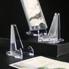 Ornament Fashion Acrylic Jewelry Organizer Bangle Organizer Jewelry Display Plate Clear Bracelet Holder Jewelry Display Rack