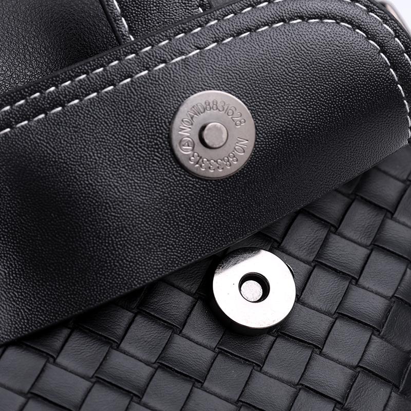 Men's Crossbody Bag Multi-compartment Business Shoulder Bag