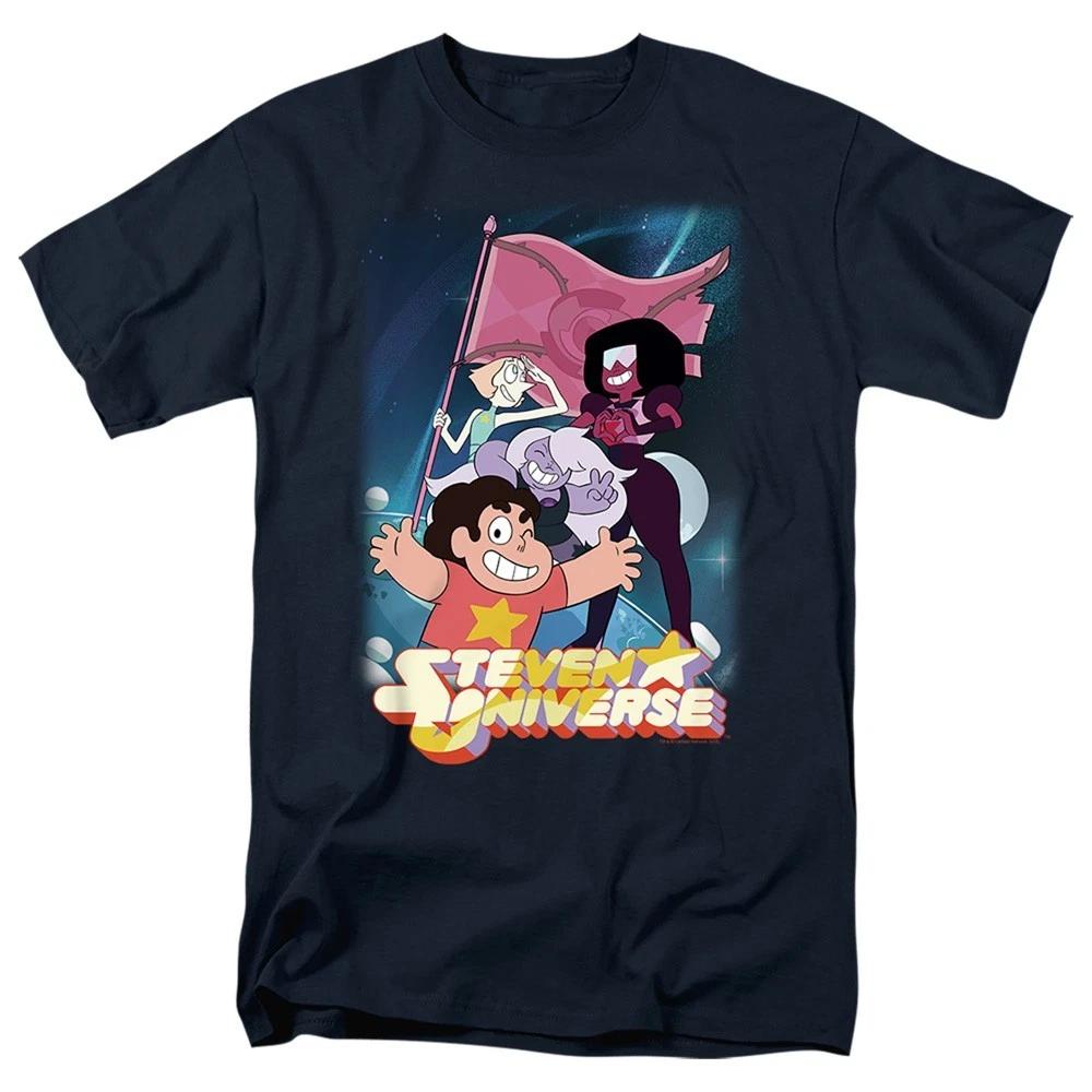 Steven Universe Crystal Gem Flag Mens T Shirt Officially Licensed Tee S-5XL S