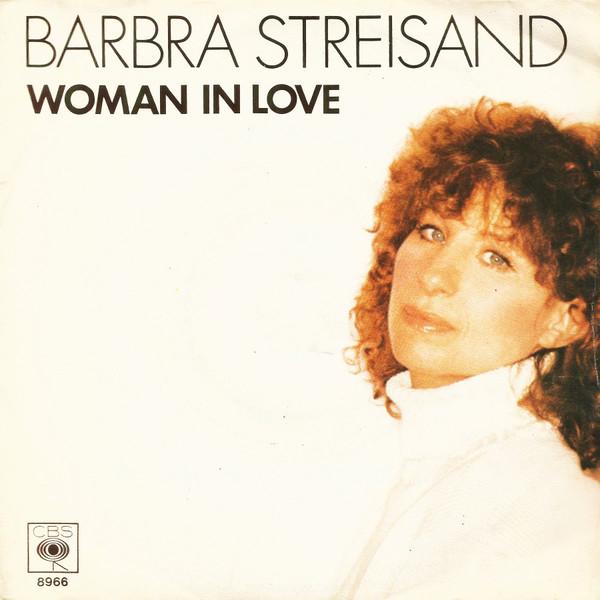 7inch Record BARBRA STREISAND Woman In Love CBS8966 CBS 1980 Europe Pop Used