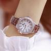 Brand New Ladies Wrist Watches Dress Gold Watch Women Crystal Diamond Watches Stainless Steel Clock Women 2023