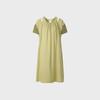 RECODE Patchwork Slit Shoulder Dress_Rqdam23591Khx