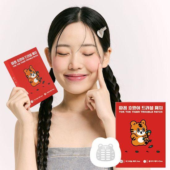 Snow2+ Warm Tiger Trouble Patch (6 Medium Patches + 45 Clear Patches)