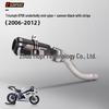 Motorcycle 675 Carbon Fiber Tail Modification Exhaust Muffler, 2006-2017