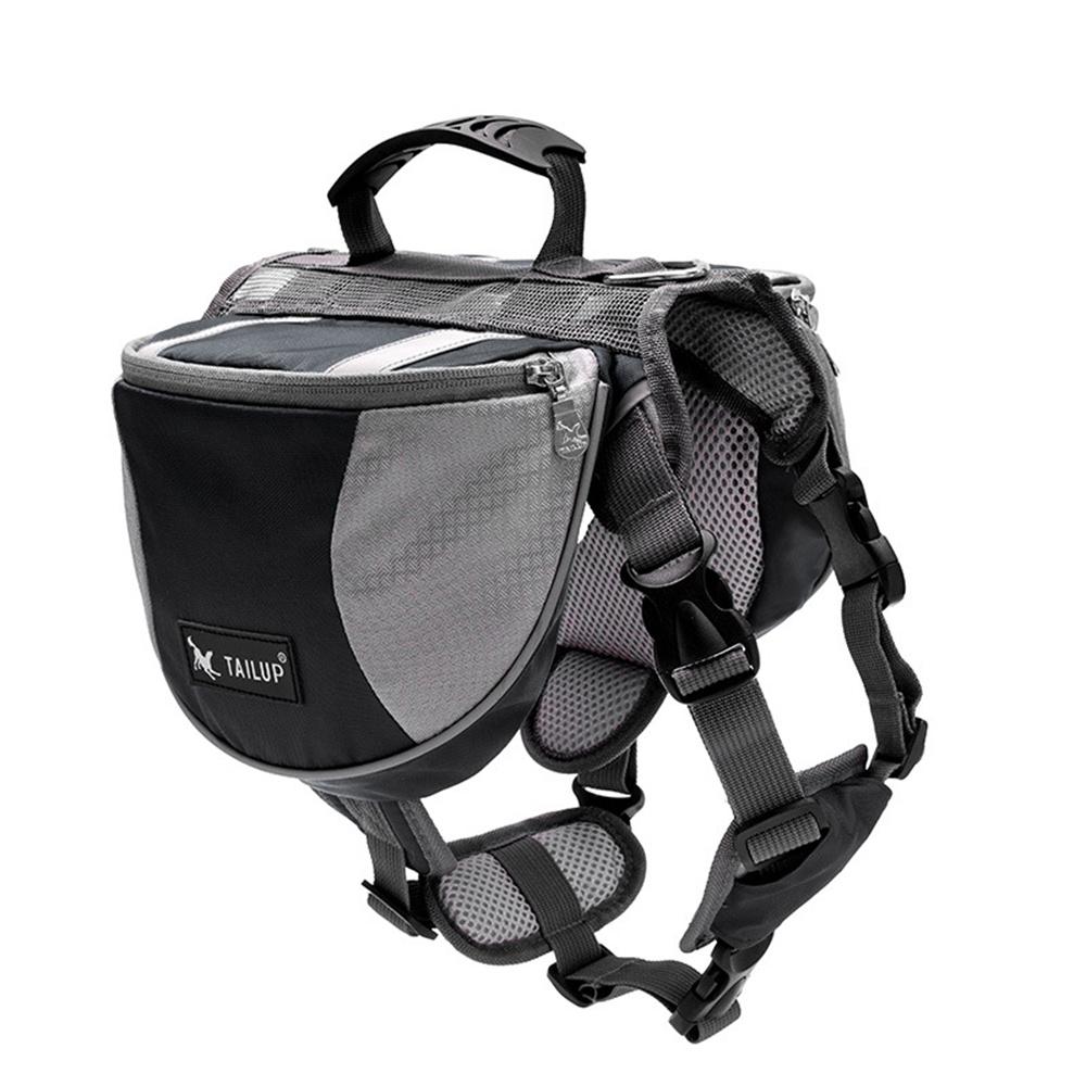 Outdoor Travel Big Dog Self Knapsack Bags Reflective Pet Snack Bag Harness for Medium Large Dogs Husky Bulldog Mascotas Supplies
