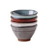 Retro Solid Color Large Ceramic Noodle Bowl - Creative Soup Bowl for Home or Noodle Shop