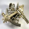 22,86 cm Handgefertigtes Messing-Sextant Nautisches Navigationsinstrument Geschenk