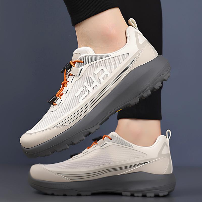 Fashion Summer Hiking Footwear All-match Men Sneakers Brand Mesh Running Shoes Lightweight Men's Walking Shoes New Male Breathable Flats