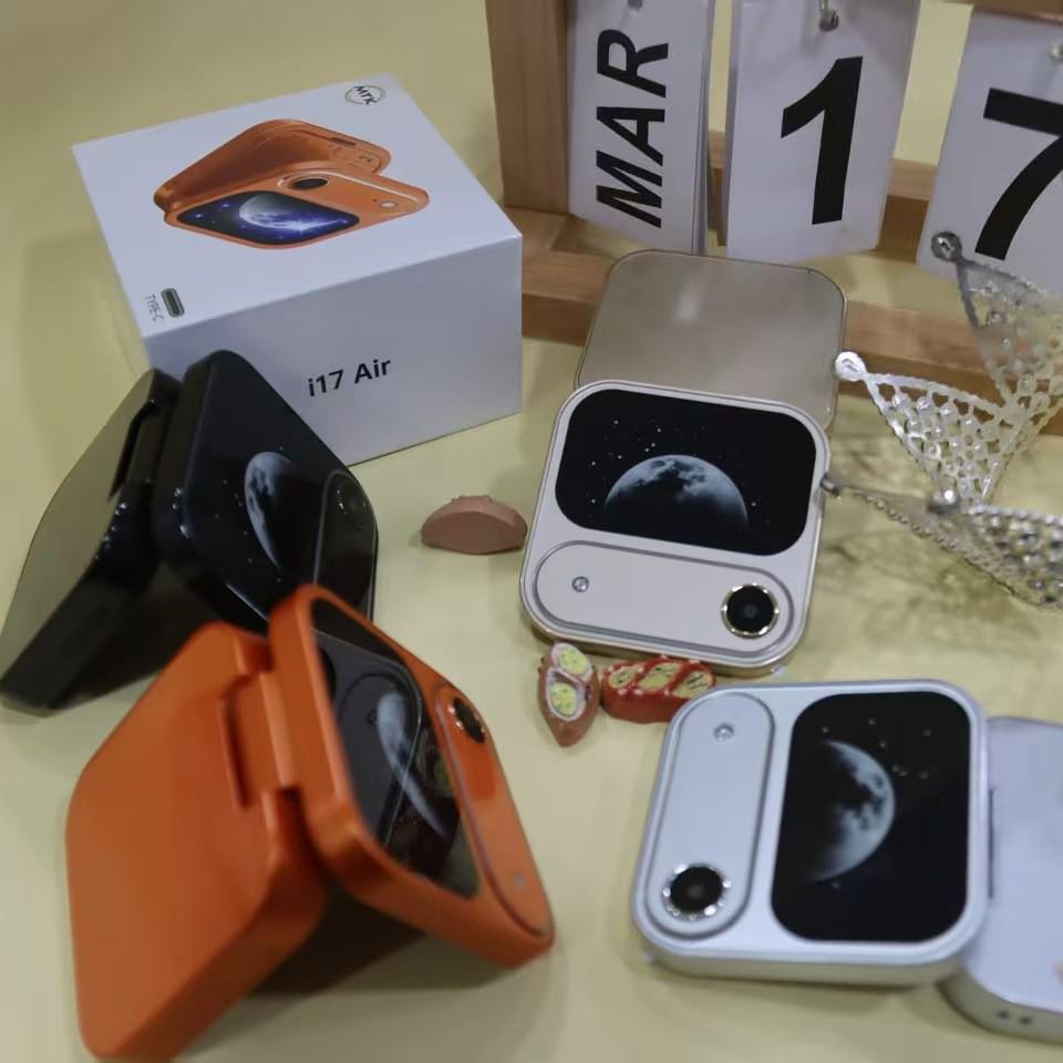 Cross-Border E-commerce: i17Air Flip Phone FliIo14, i17Pro, i16Pro 2G with Multi-Language Support for Southeast Asia