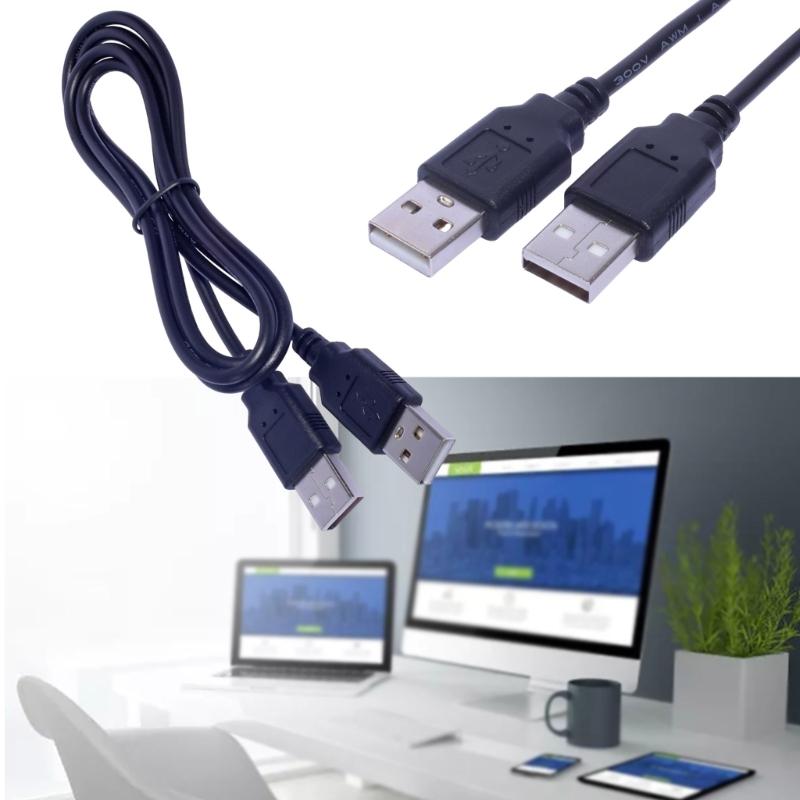 Convenient USB Male to USB Male Cable for Charging Air Blower,Car Speaker Power Extension Cable Computer Accessories