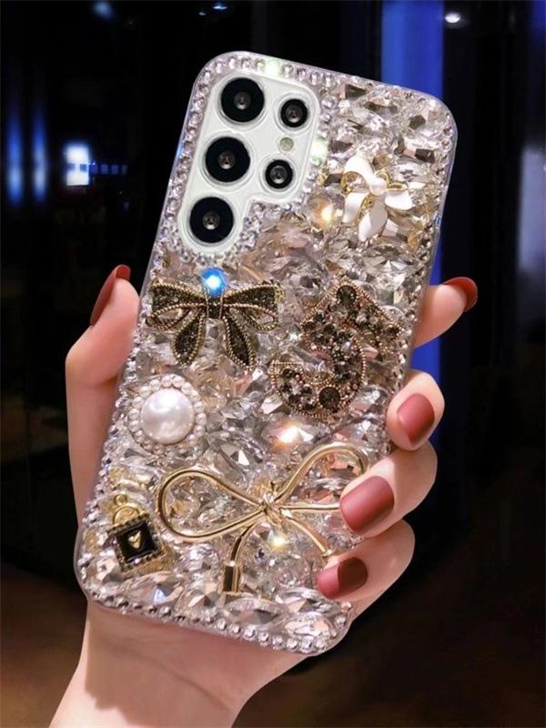 Luxury Bow for Samsung A05S Phone Case - Full Coverage for S24/S23/S20/S21, A54 5G