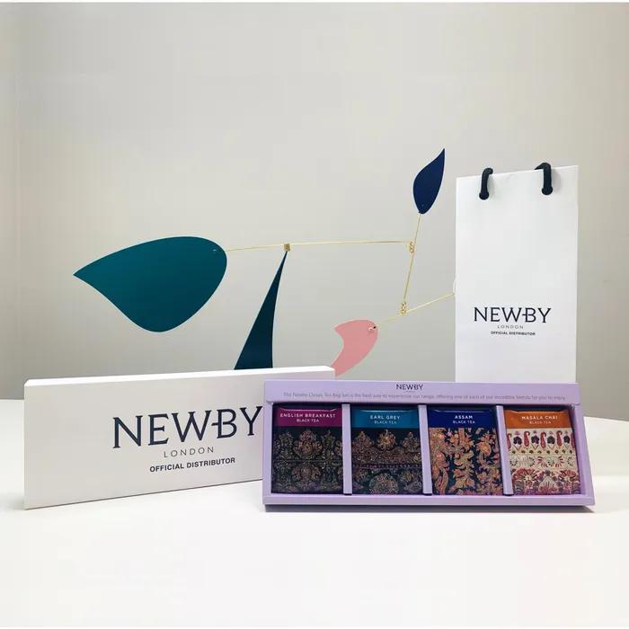 

Premium tea from London, UK, winner of the Global Tea Championship_Newviti Black Tea Sampler 4 types