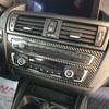 For BMW F20 F21 1 Series Accessories Car Interior Real Carbon Fiber Console Air Conditioning CD AC Panel Cover Trim Car Styling