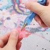 5D Resin Diamond Painting Pen Alloy Replacement Pen Heads Multi Placers Point Drill Pens Diamond Painting Mat Glue Clay Tray Set