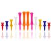 50Pcs/lot Golf-Tees Plastic Step Down Unbreakable 70/57/51/45/38/32mm Colorful