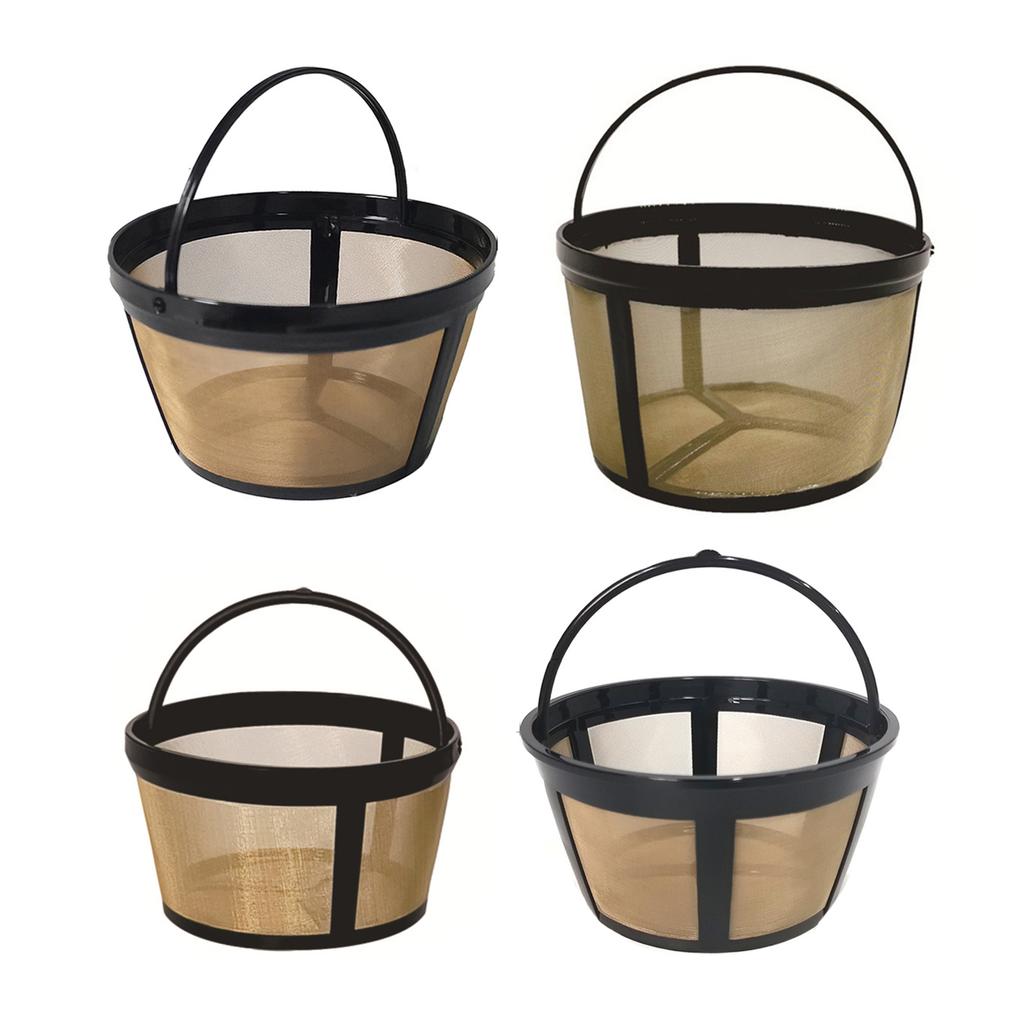 4Pieces Durable Reusable Coffee Filter Premium Metal Coffee Filters Engineered For Optimal Brewing Experience
