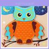 Childrens Wooden 3d Butterfly Puzzle Blocks With Handeye Coordination Development For Early Learning