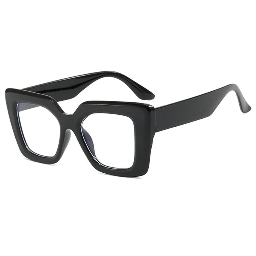 Big Square Eyeglasses Frames Women's Anti Blue Light Glasses New Trend Computer Goggles Glasses Transparent Optical Spectacle