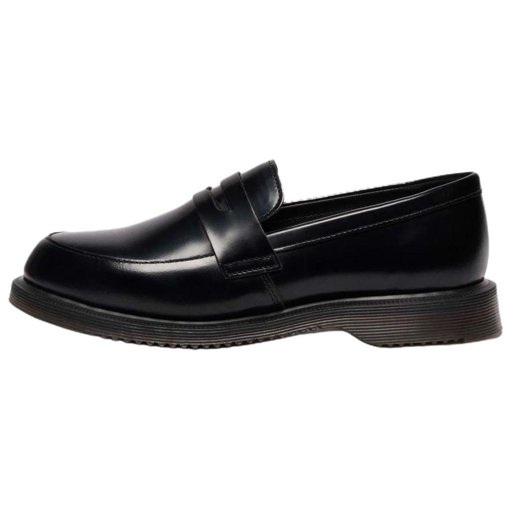 Dr. Martens Temara Leather Casual Versatile Loafers 2.5cm Women Loafers Black 41359001