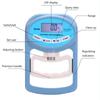 396lb/180kg Hand Strength Meter Digital Electronic Grip Strength Gauge LCD Hand Force Meter with Backlit Charging Cable