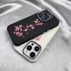 Pink Flowers Phone Case Suitable For IPhone 16 15 Plus 14 13 12 11 Pro Max XS XR 7 8 Case Cover Funda For IPhone 16 15 14 Plus