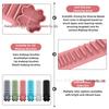 Wall-Mounted Silicone Makeup Brush Holder & Drying Rack
