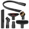 Vacuum Cleaner Accessory Kit - AIMOONSA - 7 Pieces - Universal 32-35 Mm Nozzles - Long Nozzle 58 Cm - Multi-purpose Brushes