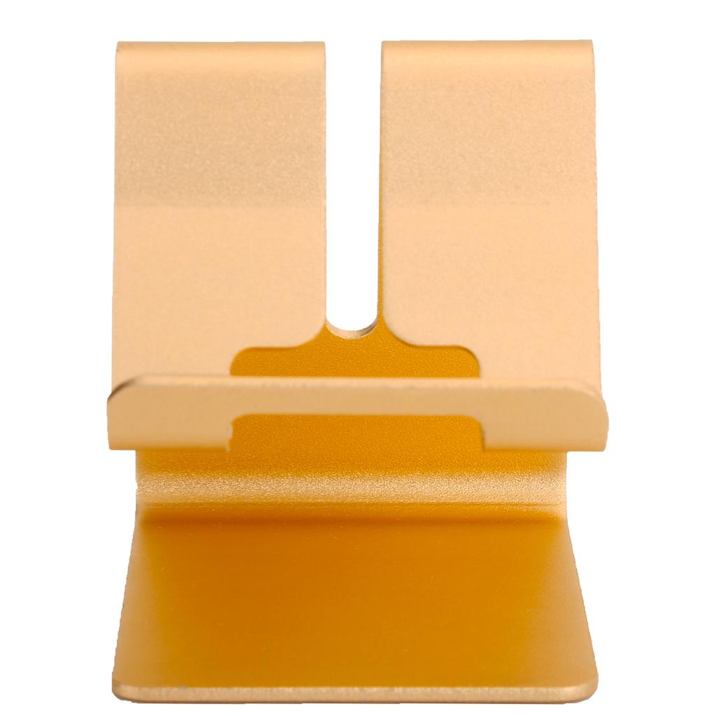 Portable Aluminum Alloy Mobile Phone Holder Hands Free Desktop Stand  Nonslip Smartphone Mount