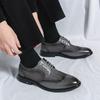 2024 New Spring Summer Business Men's Dress Shoes Mesh Breathable Man Fashion Casual Shoes Quality Leather Oxfords Office Shoes
