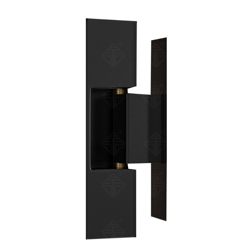 

2pack Heavy Type Zincs Alloys Cabinet Hinges Durability Adjustable Hinges for Door Replacement чорний