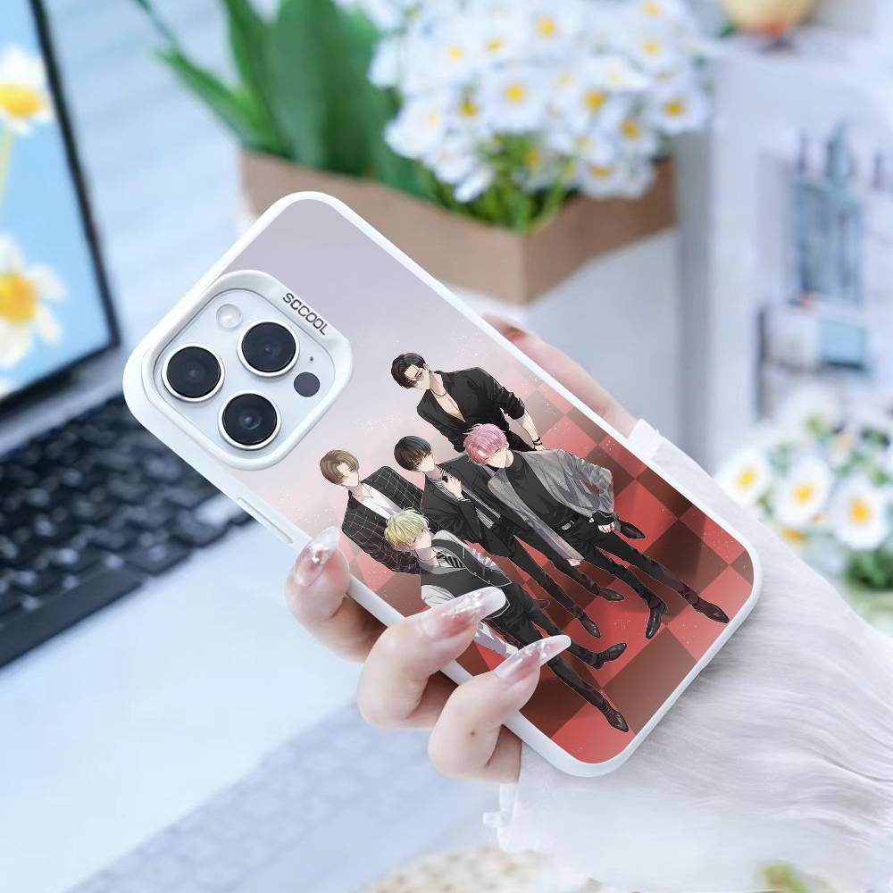 W-Webtoon-EACE  Phone Case For IPhone 16 17 15 14 12 13 Pro Max white Color Shockproof Cover
