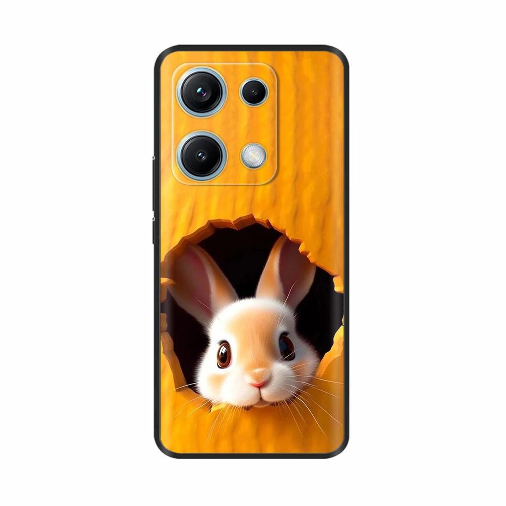 Xiaomi Redmi Note 14s Kılıfı Note14s Çiçekli Telefon Kılıfı Yumuşak İnce TPU Silikon Hafif Kapak Xiaomi Redmi Note 14s İçin