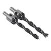 Woodworking Countersink Deburring Tool Set: 4PC & 7PC Five-Flute Countersunk Hole Opener Reamer Drill Bits.