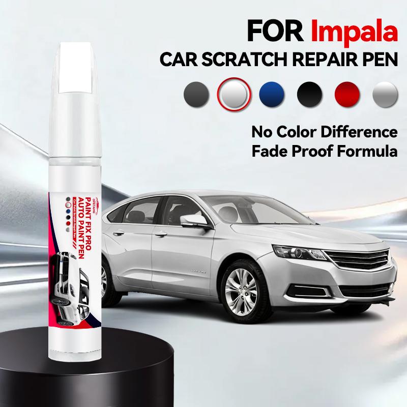 For Chevrolet Impala 1996-2025 Paint Repair Pen Touch Up Scratch Remover DIY Auto Accessories Black White Brown Gray Red Blue