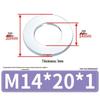 Extra Large Galvanized Metal Flat Washers - Sizes M1.6 to M14