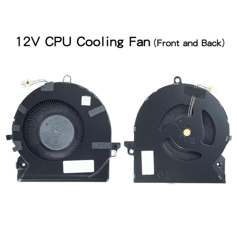 Replacement Laptop CPU GPU Cooling Fan Laptop Notebook Graphics Card Radiators Cooling Fan for OMEN 16-B 16-C M75487-001