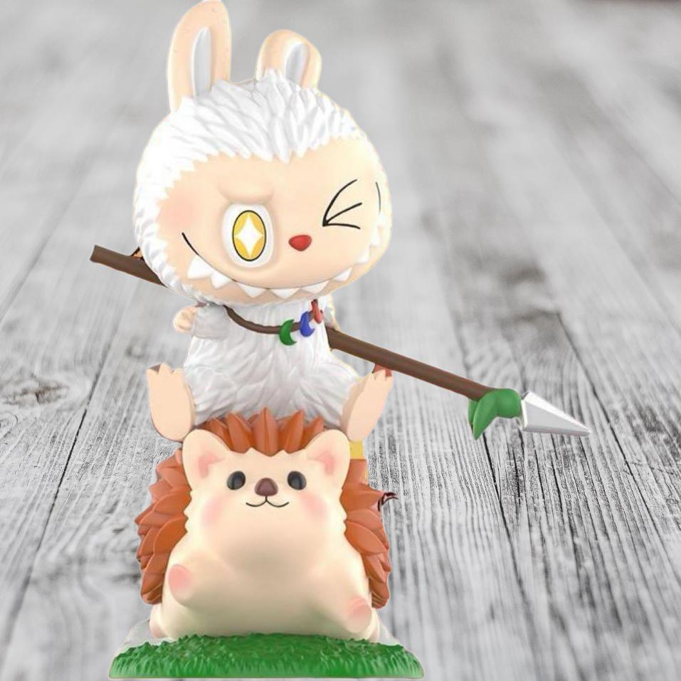 New POP MART Malaysia TRX Labubu Hedgehog Figure Trendy Blister Packs PPMT-2504-0037