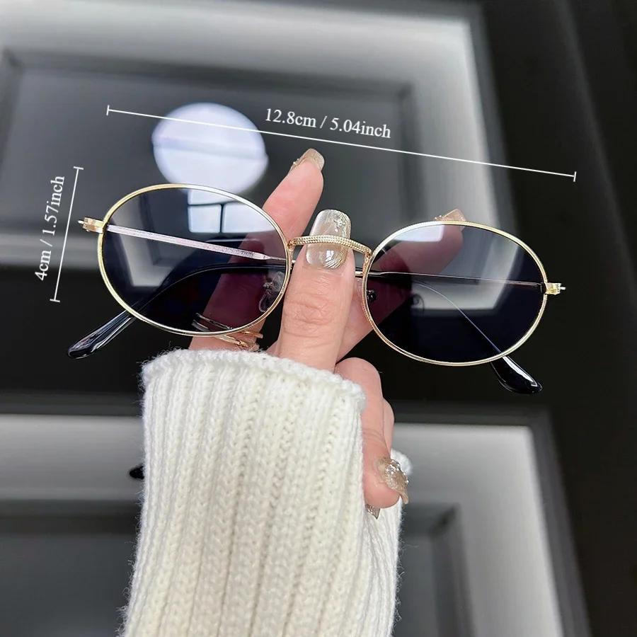 Round Retro Sunglasses Women Men Fashion Vintage Sun Glasses Female Male Frame Personality Mirror Travel Punk