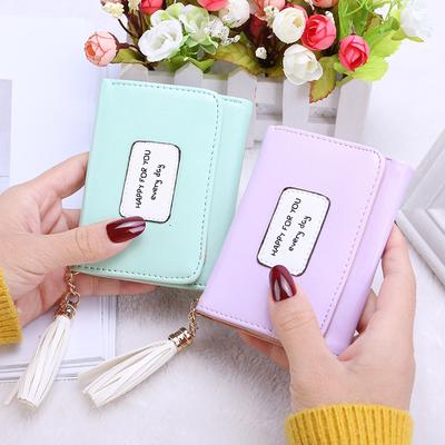Mini-koreanische Version, niedliche Multifunktions-Geldbörse für Damen