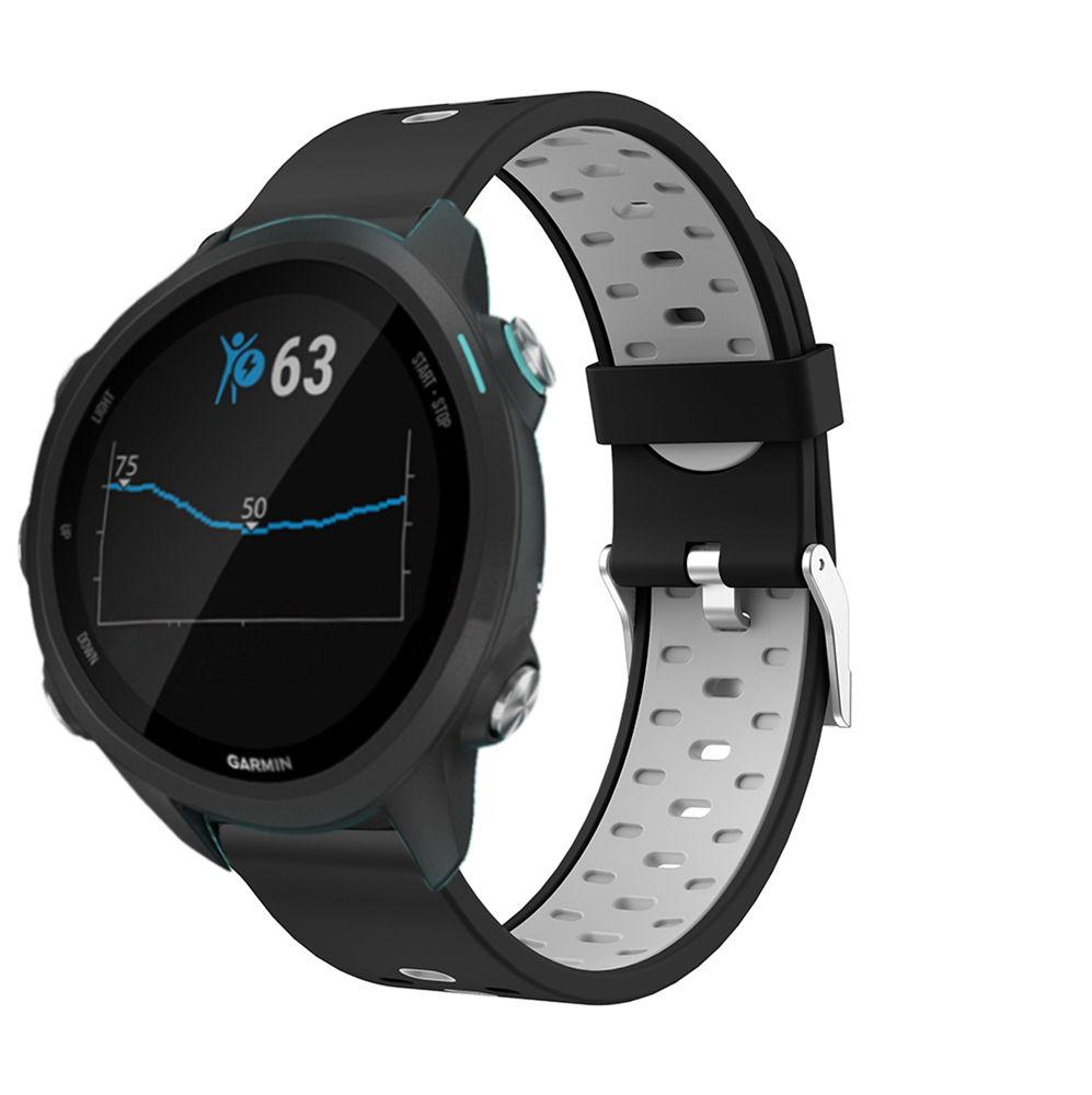 Watch strap for Garmin Forerunner 245 / 245M /Vivoactive 3 soft silicone Smart watches bands for Forerunner 645 Music Wristbands
