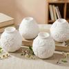 Multipurpose Silicone Vase Molds Floral Carving Silicone Candlestick Mould For Handmade Vase Home Decoration Resin Art