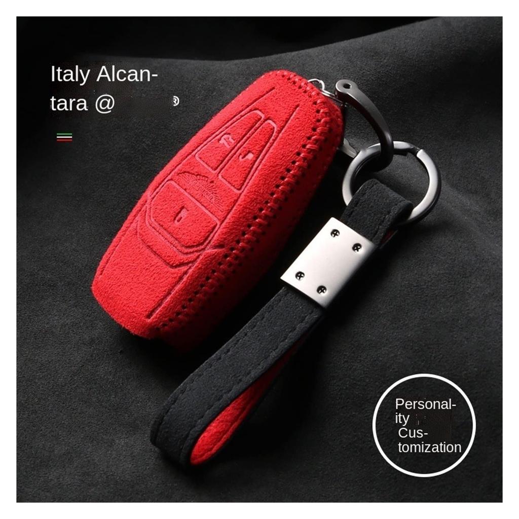 Key Case Compatible with Aston Martin DB11 Vantage DBX Customized High End Alcantar Suede